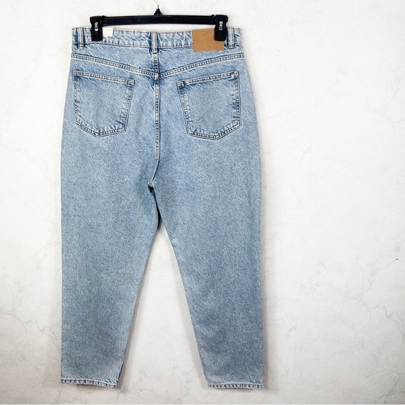 [Zara] Classic High Waist Ankle Length Mom fit Jeans - Picture 2 of 3